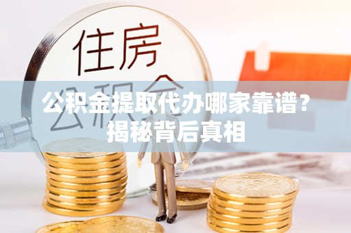 汝阳公积金提取代办哪家靠谱？揭秘背后真相